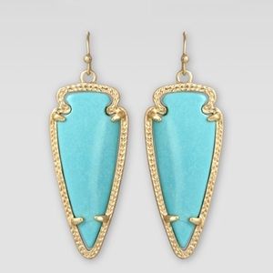 Kendra Scott earrings.